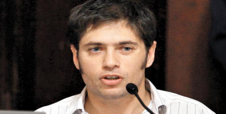 Axel Kicillof, exministro argentino de Economía