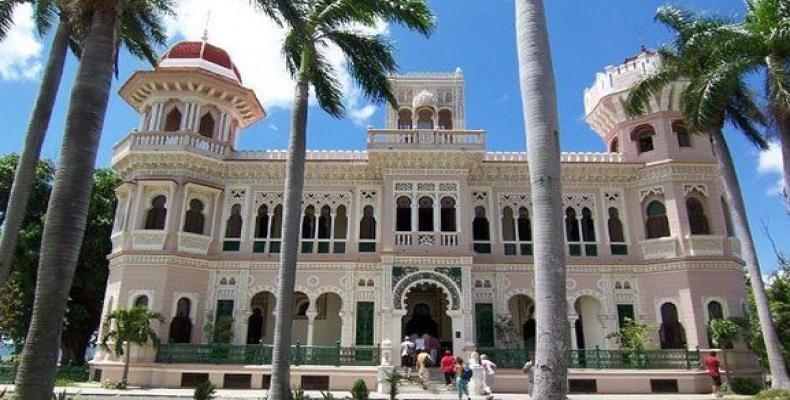 Le Palais de Valle, un véritable joyaux de l'architecture de Cienfuegos. Photo 5 de septiembre