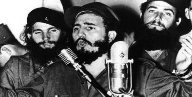 Alocución de Fidel Castro en Santiago de Cuba el Primero de Enero de 1959