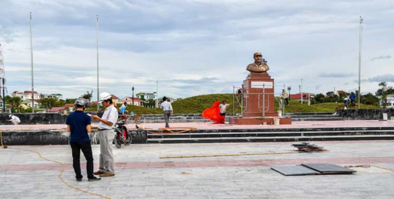 View of the square in Vietnam that will be named after Fidel Castro (ACN Photo)