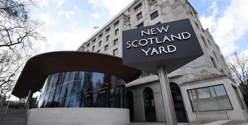 File photo shows a view to the New Scotland Yard (London police force) office in London.  Photo: Reuters