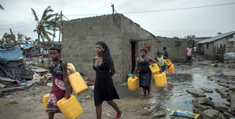 Los efectos del ciclón Idai en Mozambique. Foto/ El Español.