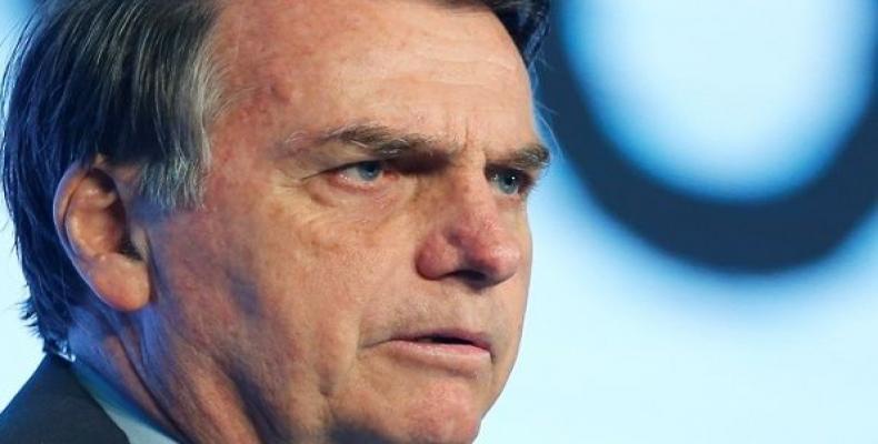 Bolsonaro speaks during the Brazilian Steel Conference in Brasilia.  August 21, 2019.  (Photo: Reuters)