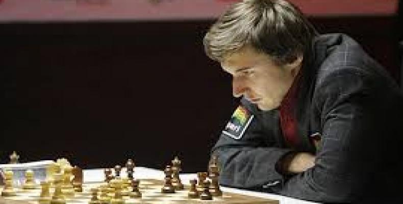 Radio Havana Cuba  Carlsen e Karjakin empatados na disputa da