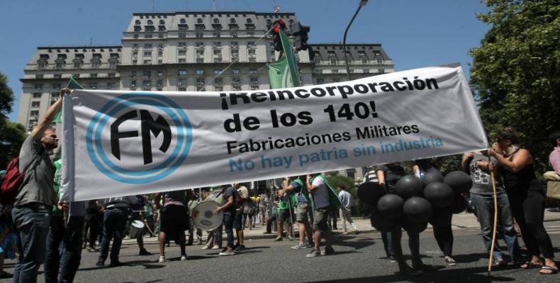 El titular de la Central de Trabajadores de Argentina, Autónoma, Pablo Micheli, ratificó que si el presidente Mauricio Macri veta la ley antidespidos, aprobada