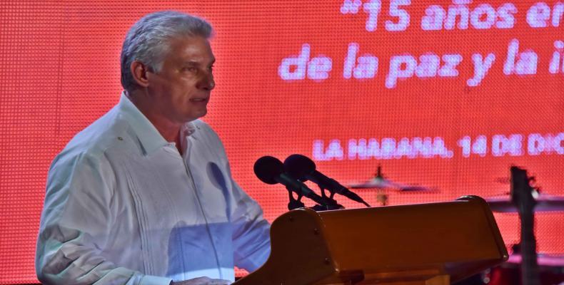 El mandatario cubano calificó de ridículas las acusaciones de los últimos meses contra Cuba y Venezuela. Fotos: Omara García Mederos