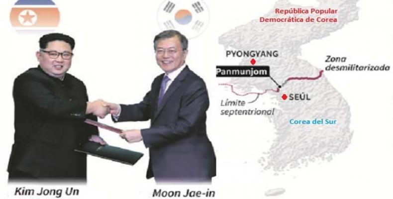 Critica prensa de RPDC morosidad de Seúl hacia pacto del pasado abril. Foto:PL.