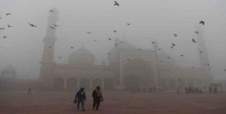 Causa 41 muertos tormenta eléctrica y de polvo en la India.Foto:PL.