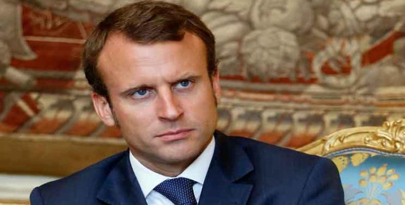 presidente de Francia, Emmanuel Macron