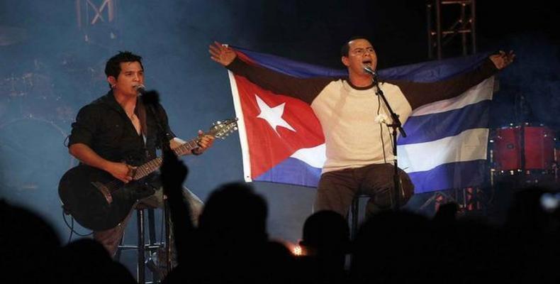 El dúo cubano Buena Fe, también participará en los Conciertos por la Patria.Foto:Internet.