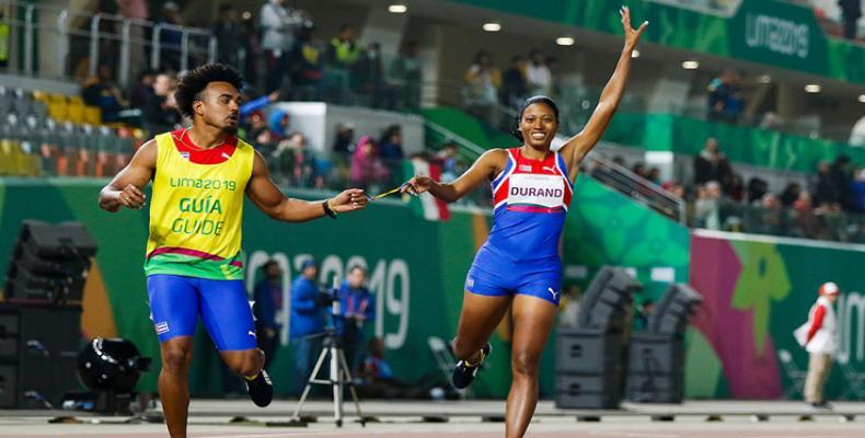 Omara Durand, malvoyante, est parmi les athlètes cubains qualifiés pour les Jeux Paralympiques de Tokyo.