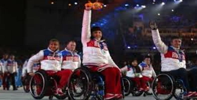 Los atletas paralímpicos rusos en problemas.
