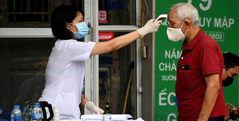 Vietnam extendió a 45 la cadena de días sin contagios autóctonos de Covid-19. Foto: Prensa Latina.