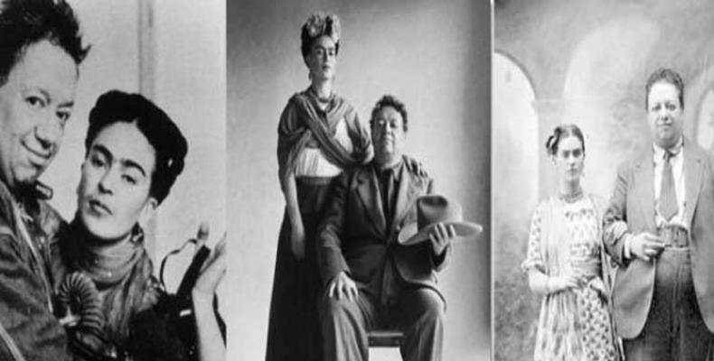 Inauguran en Egipto exposición dedicada a Frida Kahlo y Diego Rivera. Foto: PL.