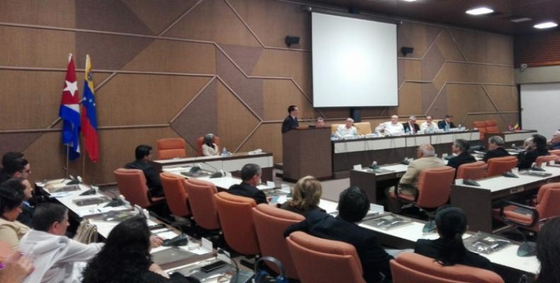 XVIII Reunión de la Comisión Intergubernamental del Convenio Integral de Cooperación Cuba – Venezuela. Foto: Jessica Arroyo