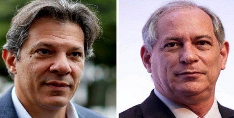 Haddad y Ciro Gomes