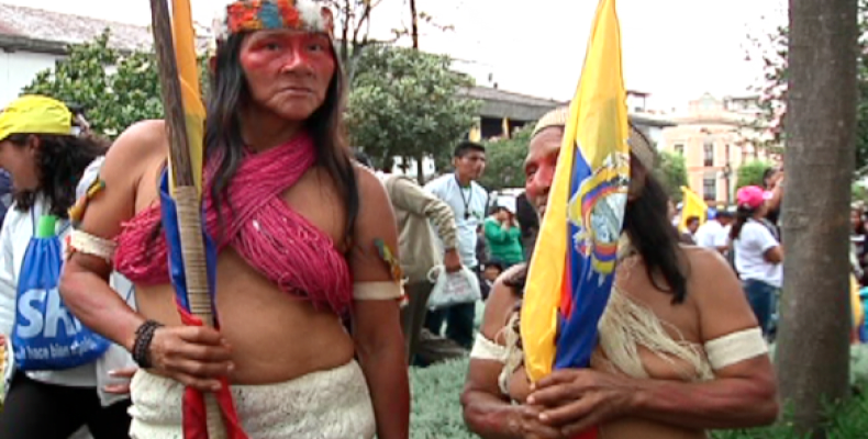 Organizaciones, movimientos y partidos políticos felicitan la Revolución Ciudadana en Ecuador,