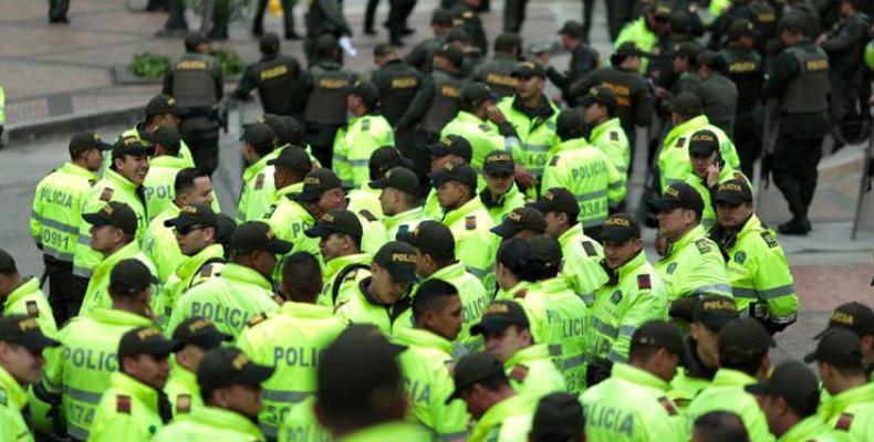 Seguridad aumenta para el Colombia-Polonia. Foto: PL