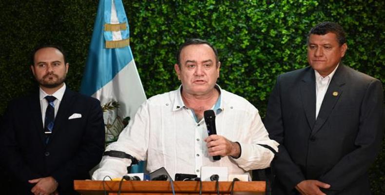 Guatemala’s President-elect Alejandro Giammattei.  (Photo: AFP)