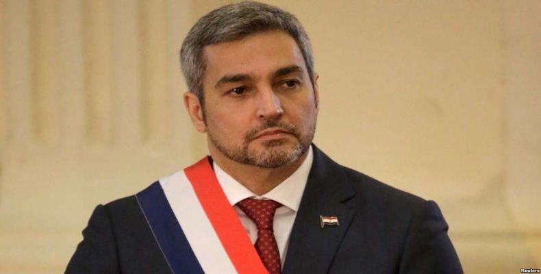Presidente de Paraguay Mario Abdo