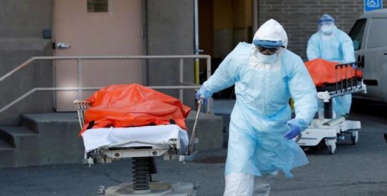 El estado de Nueva York se mantiene como el gran epicentro de la pandemia en EE.UU. con 340 661 casos confirmados y 27 477 fallecidos. Foto: Reuters.