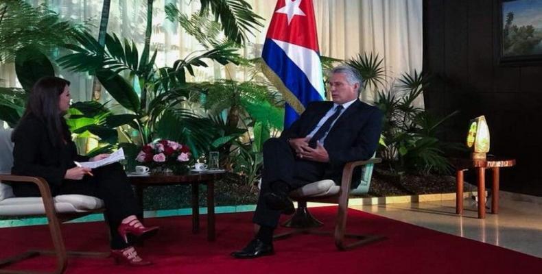 Cuban President Miguel Diaz-Canel.  Photo: Rolando Segura / teleSUR