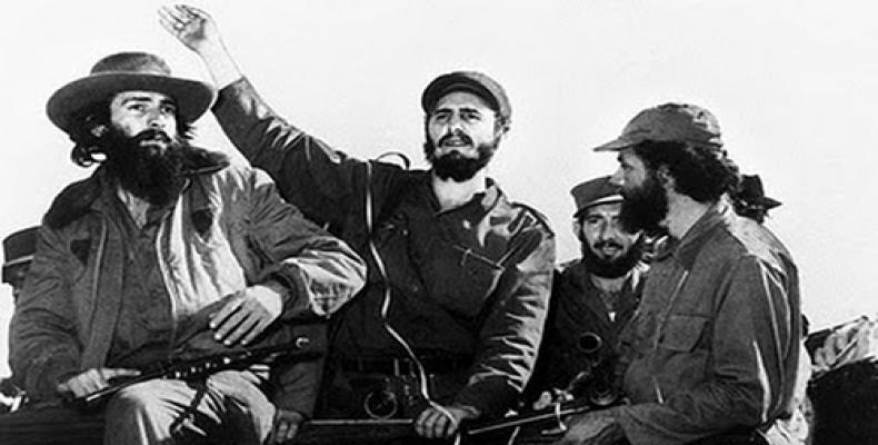El primero de enero de 1959 Fidel lanzó la consigna de “Revolución sí, golpe de Estado no”. Fotos: Archivo