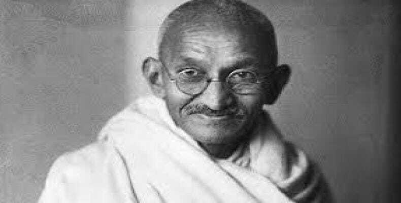 Mahatma Ghandi, Padre de la Patria en la India