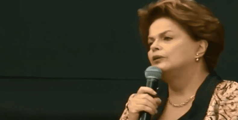 Former Brazilian President Dilma Rousseff addresses First World Forum on Critical Thinking in Buenos Aires, Nov. 19, 2018   Photo: teleSUR