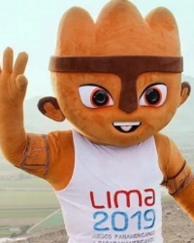mascota de los Juegos Panamericanos Lima Foto: ACN