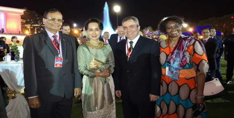 Representantes de los dos países refuerzan lazos de cooperación. Foto: Cortesía embajador Héctor Conde