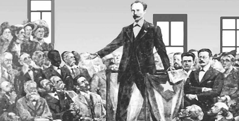Martí fundó el Partido Revolucionario Cubano, máxima expresión de su genio político. Imagen: Radio Cadena Agramonte