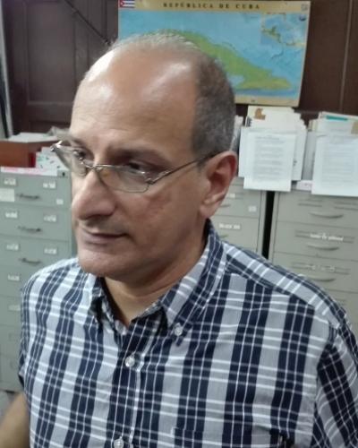 Joel Cordovi, presidente del Instituto de Historia de Cuba. (Foto: Lorenzo Oquendo)
