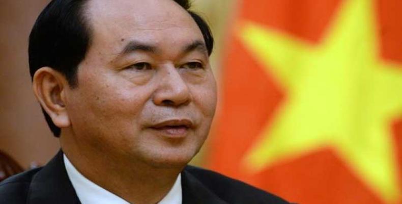 Presidente vietnamita Tran Dai Quang