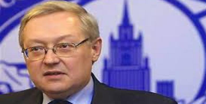 Viceministro de Exteriores de Rusia, Serguéi Riabkov