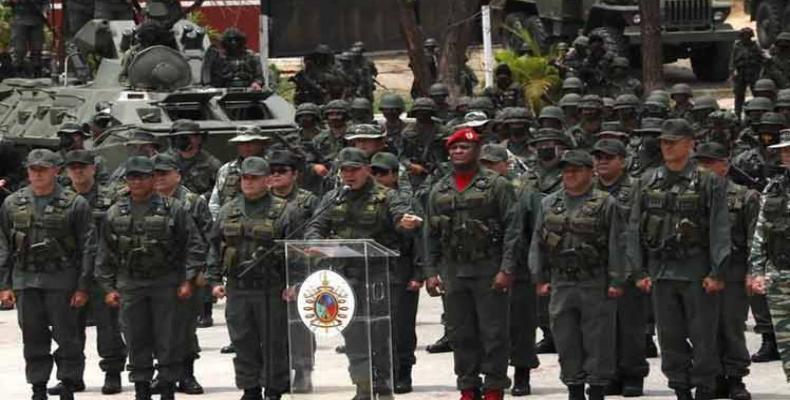 Fuerza Armada Nacional Bolivariana (FANB) desplegará una nueva fase de los ejercicios militares Escudo Bolivariano 2020. Foto: PL.