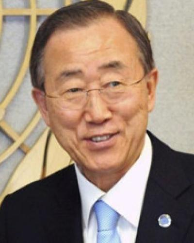 Ex secretario general de la ONU, Ban Ki-moon