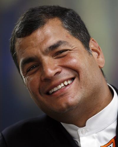 Presidente de Ecuador, Rafael Correa