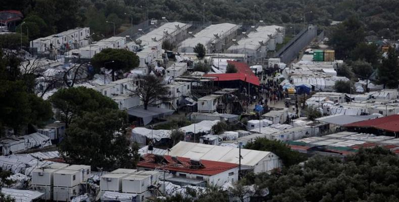The infamous Moria camp is among those set to be replaced.  (Photo: File / Elias Marcou/Reuters)