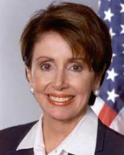 Nancy Pelosi, presidenta de la Cámara de Representantes de EE.UU