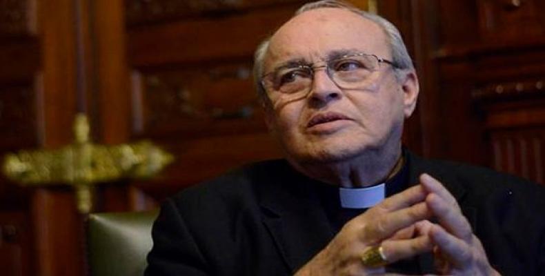 Presidente cubano ofrece condolencias por muerte del Cardenal Jaime Ortega. Foto: ACN.