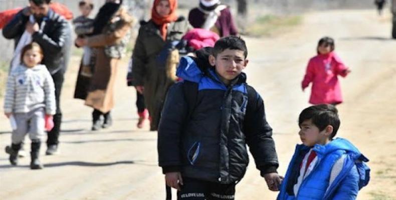 Migrants at Turkey's border with Greece in the province of Edirne, Turkey.  (Photo: Xinhua)