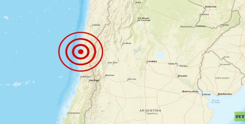 Continúan réplicas de fuerte sismo en Chile. Foto: RT.
