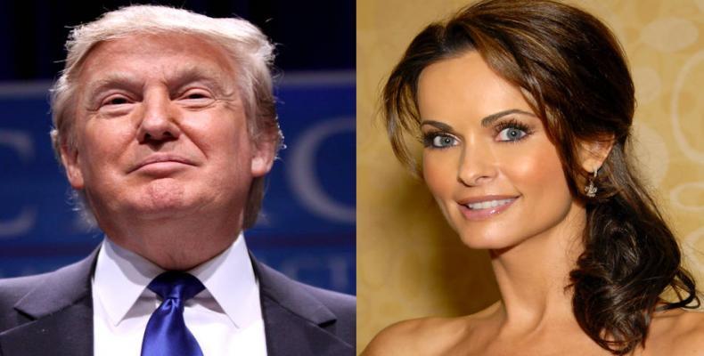 Donald Trump and Karen McDougal composite image.  Photo: National Enquirer