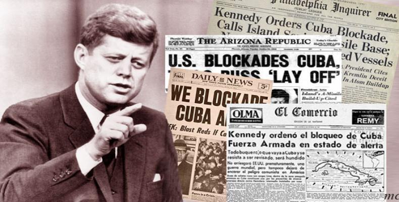 Kennedy ordenó bloqueo a Cuba. foto: María Calvo