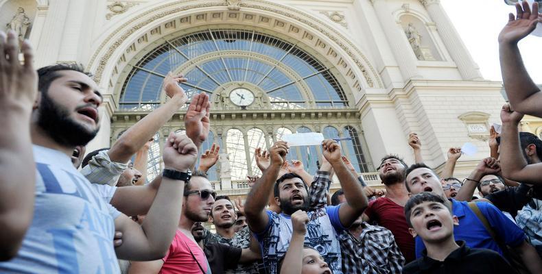 Protestas en Hungría