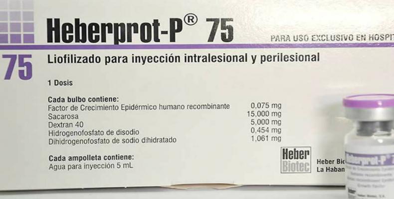 El medicamento se basa en el factor de crecimiento humano recombinante. Fotos: Archivo