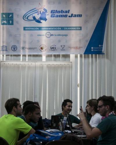 Más de 40 equipos participaron en el Global Game Jam en la sede de la UCI. Foto: L Eduardo Domínguez/ Cubadebate.