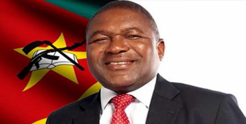 President of Mozambique Filipe Jacinto Nyusi 