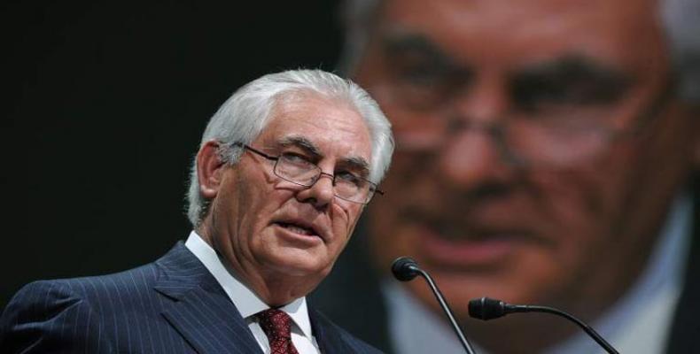 Secretario de Estado Rex Tillerson